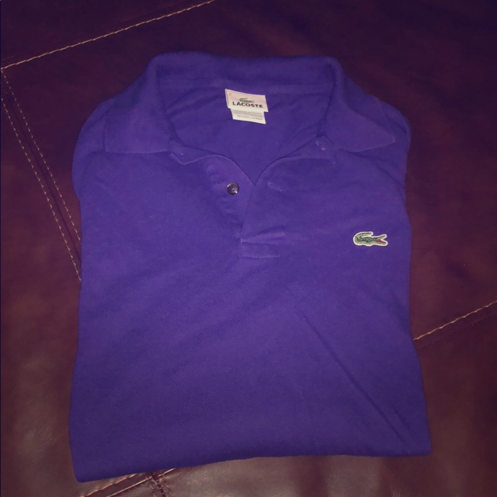 Men’s Lacoste Long Sleeve Polo